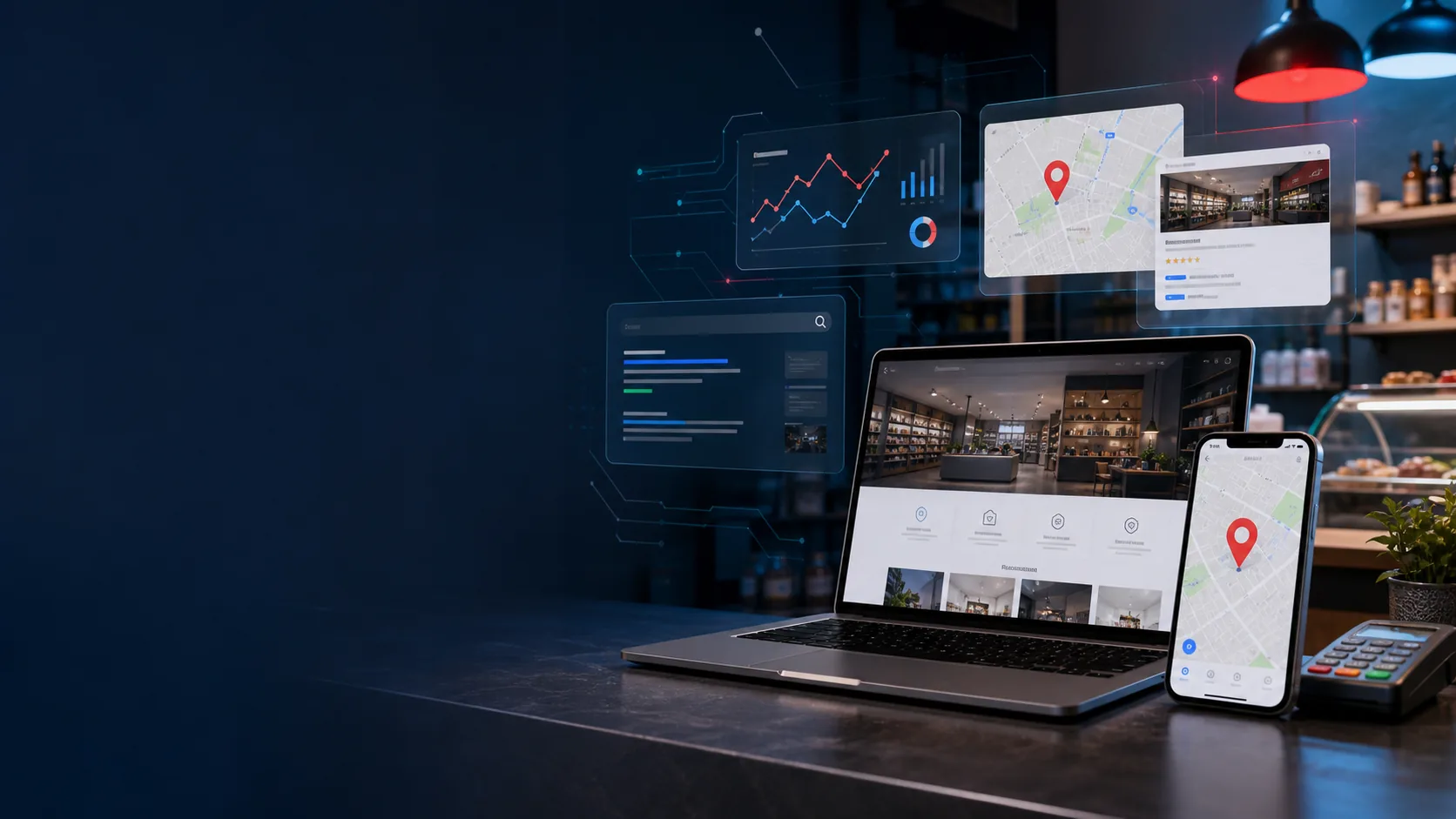 Esnaf işletmeleri için web sitesi, Google Haritalar kaydı ve SEO yapılandırması